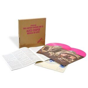 Alice Cooper Muscle Of Love 2-LP ~ Colored Vinyl ~ Ltd Ed of 3,000 ~ New/Sealed!